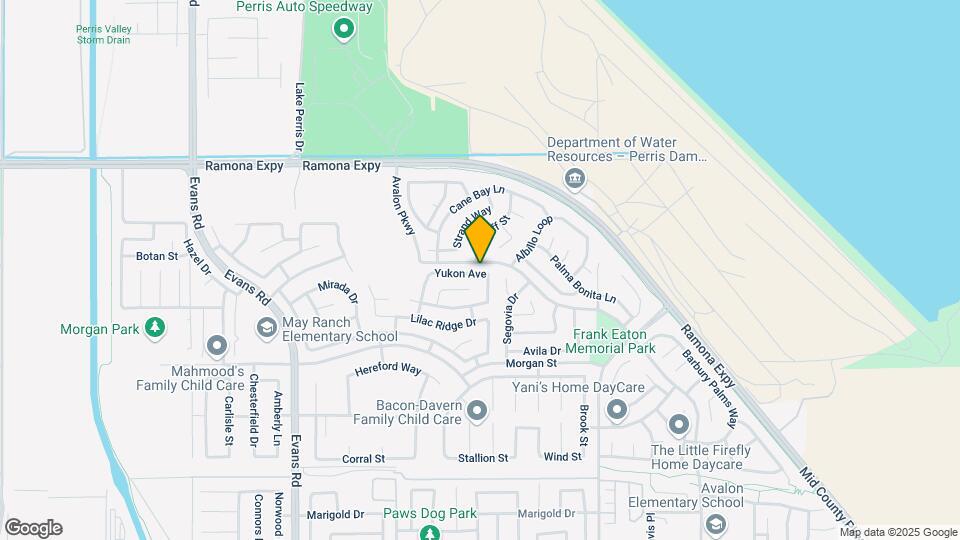 1376 Yukon Ave Map and Location Details