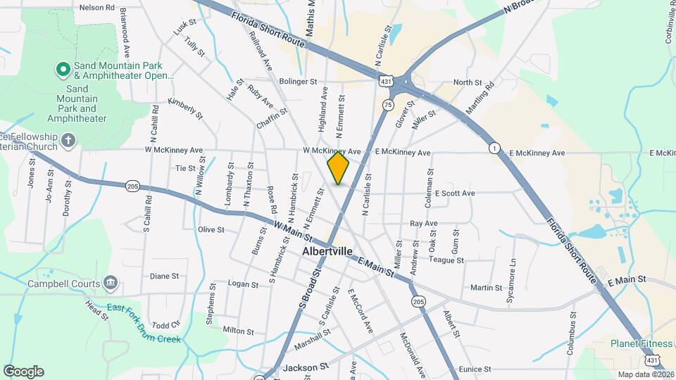 108 Scott Ave Mapa y Detalles de la Ubicación