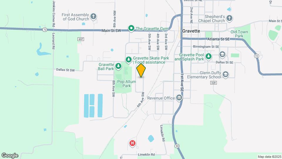 609 6th Ave SW Map and Location Details