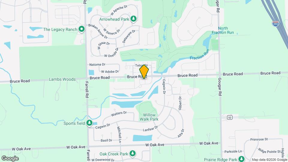 16428 Willow Walk Dr Map and Location Details