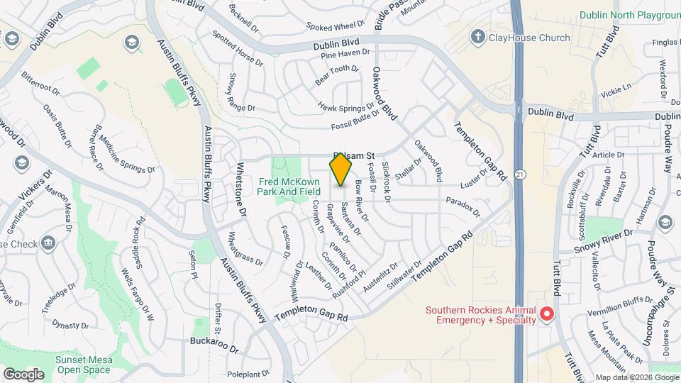 6016 Santana Dr Map and Location Details