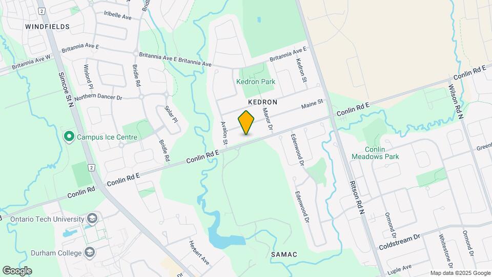 336 Conlin Rd E Map and Location Details