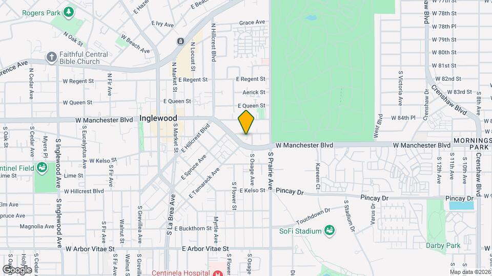 632 Manchester Dr, Unit 4 Map and Location Details