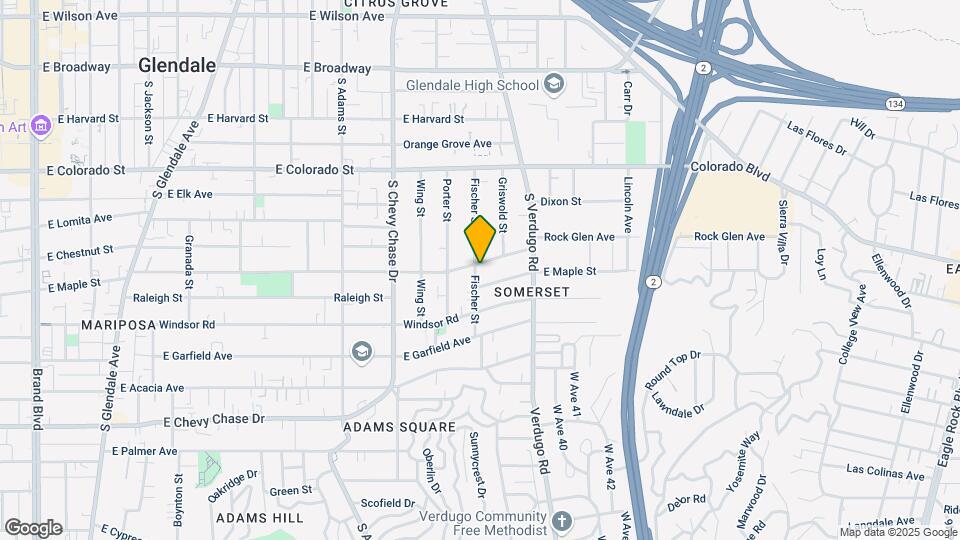 600 Fischer St Mapa y Detalles de la Ubicación