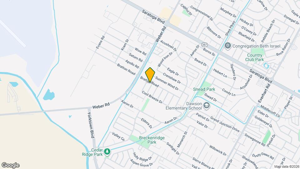 6905 Anastasia Dr Map and Location Details