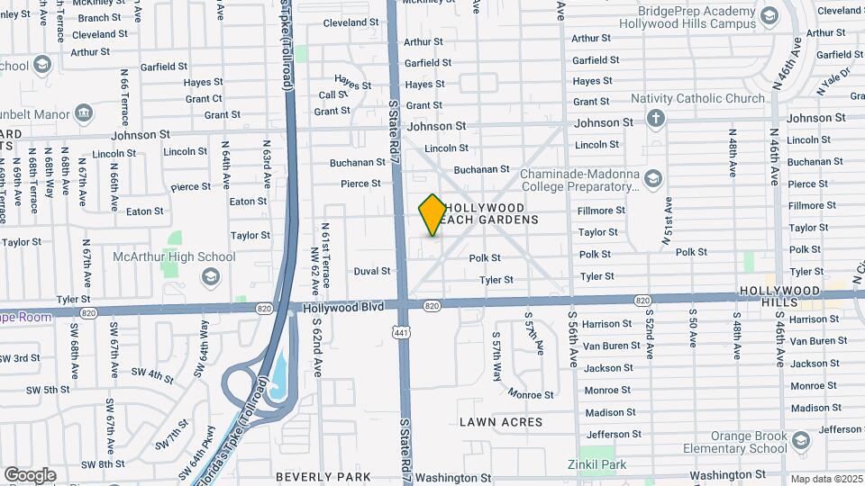 5912 Taylor St Map and Location Details