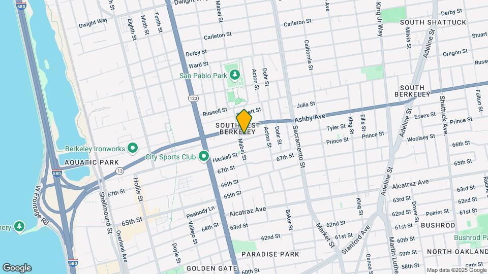 1305 Carrison St Map and Location Details