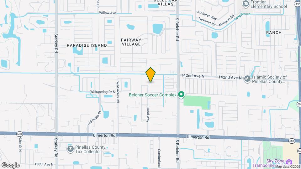3607 141st Ave N, Unit A Mapa y Detalles de la Ubicación