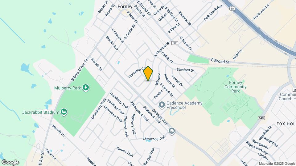 302 S Chestnut St Map and Location Details