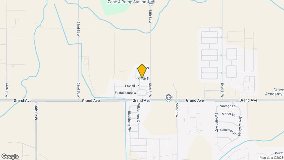 5826 Kit Ln S Map and Location Details