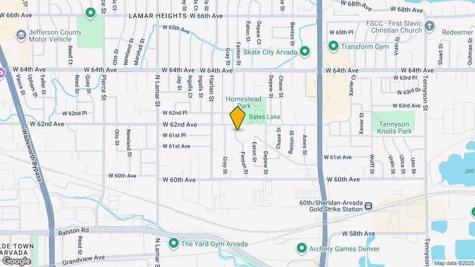 5794 W 61st Plz Mapa y Detalles de la Ubicación