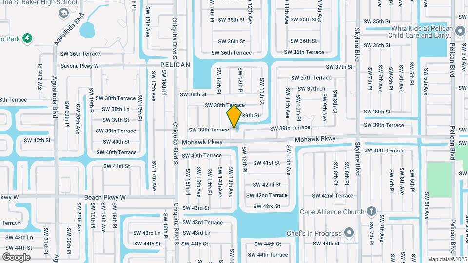 3923 SW 13th Ave Map and Location Details