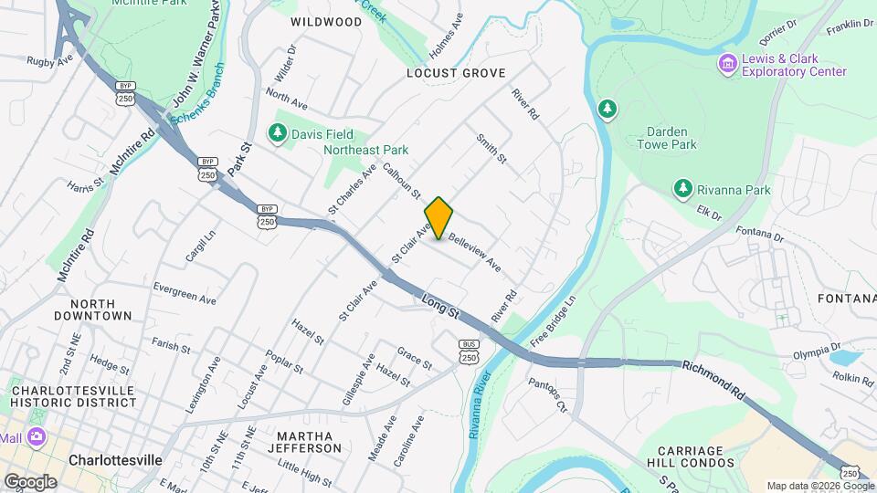 1211 River Vista Ave Map and Location Details