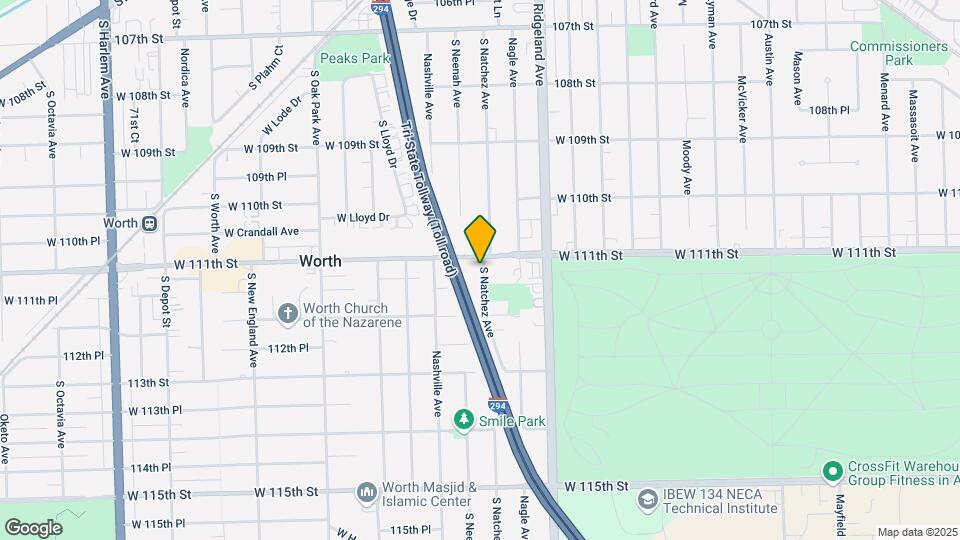 6545-6547 W 111th St Map and Location Details