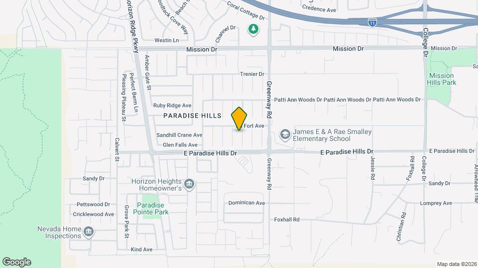 1075 Silver Star St Map and Location Details