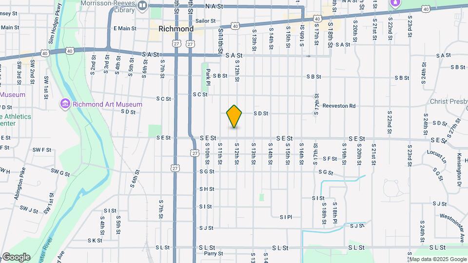 432 S 12th St Map and Location Details