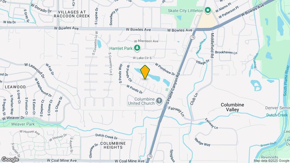 4461 W Ponds Cir Map and Location Details