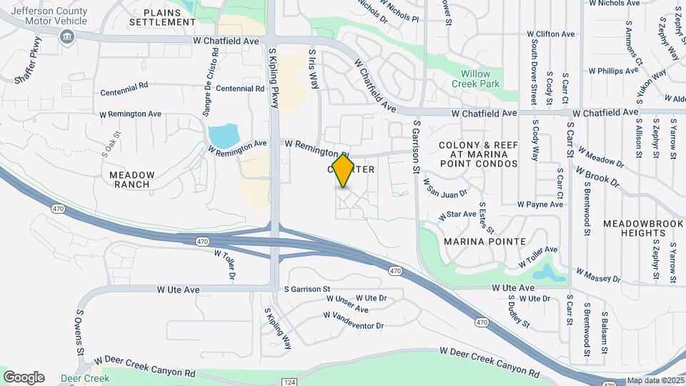 8497 S Hoyt Way Map and Location Details