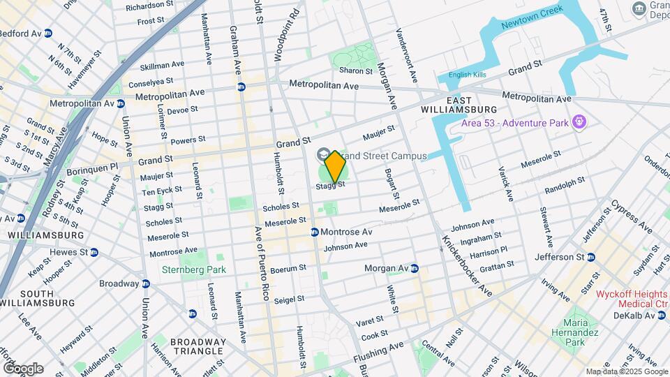 262 Stagg St Map and Location Details