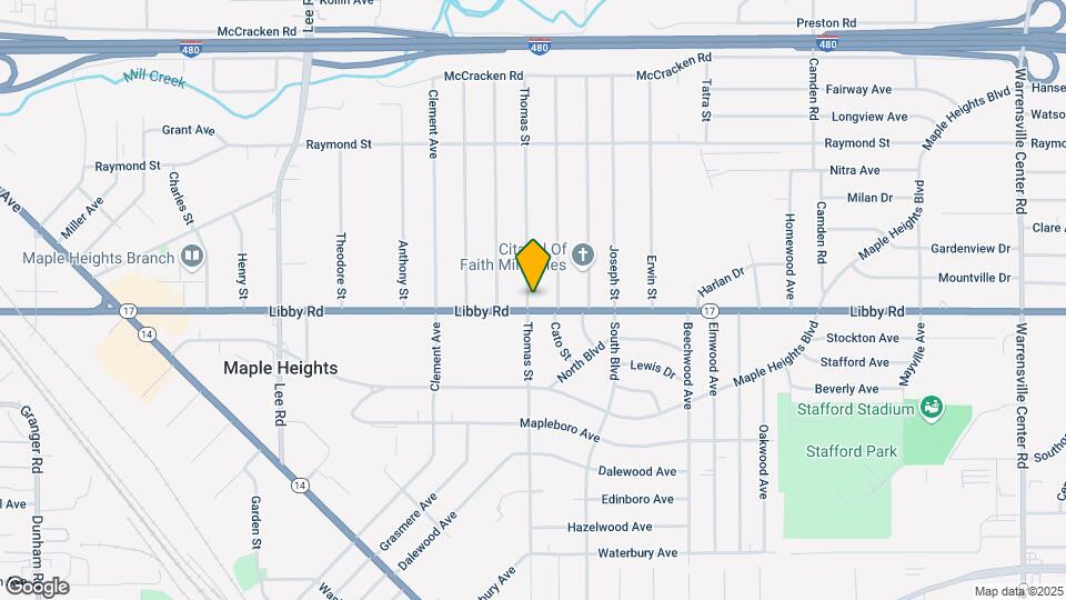 17703 Libby Rd Mapa y Detalles de la Ubicación