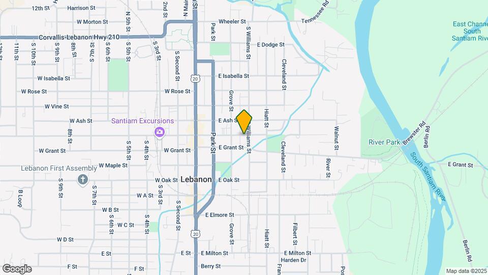 260 E Sherman St Map and Location Details