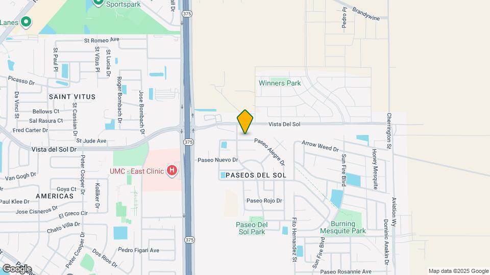 12409 Paseo Alegre Dr Map and Location Details