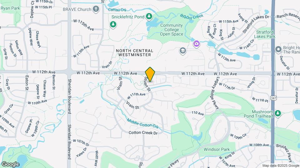 4107 W 111th Cir Map and Location Details