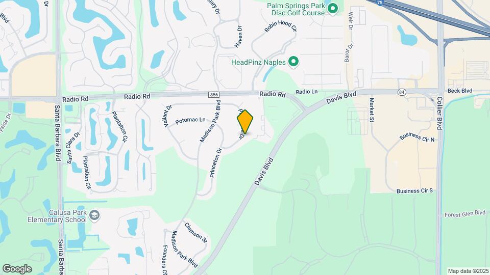 8088 Piedmont Dr Map and Location Details