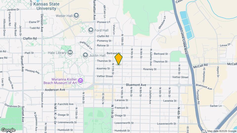 1010 Kearney St Map and Location Details