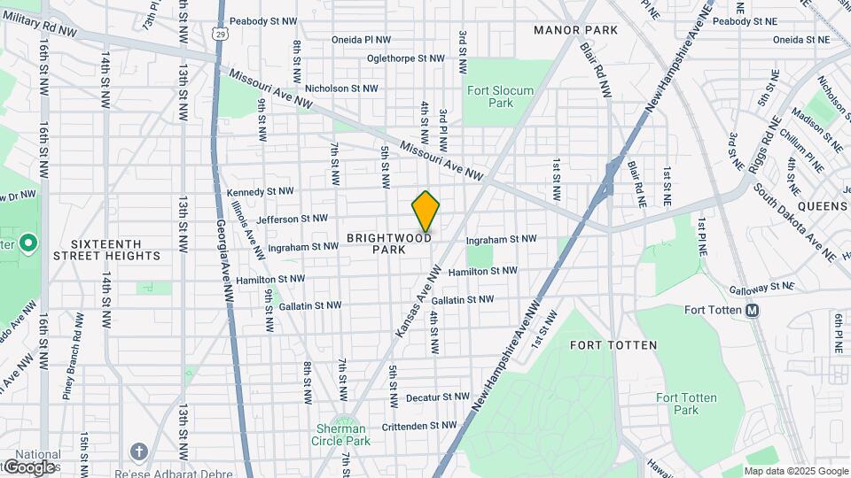 5300 4th St NW Map and Location Details