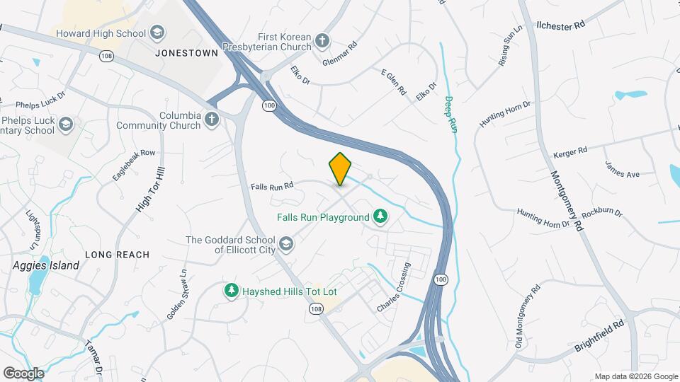 8495 Falls Run Rd Map and Location Details