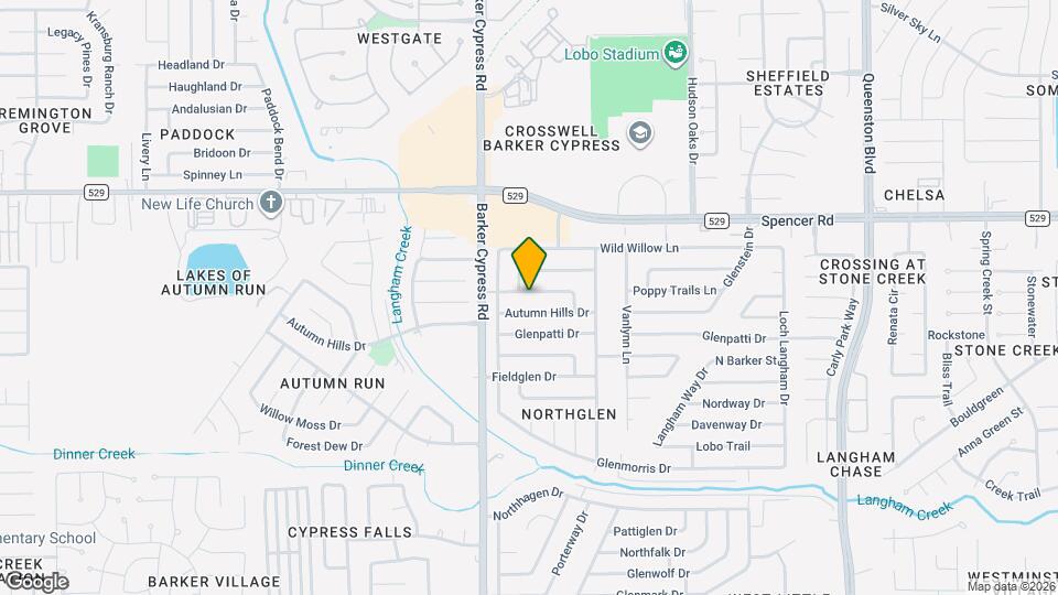 17823 Poppy Trails Ln Map and Location Details