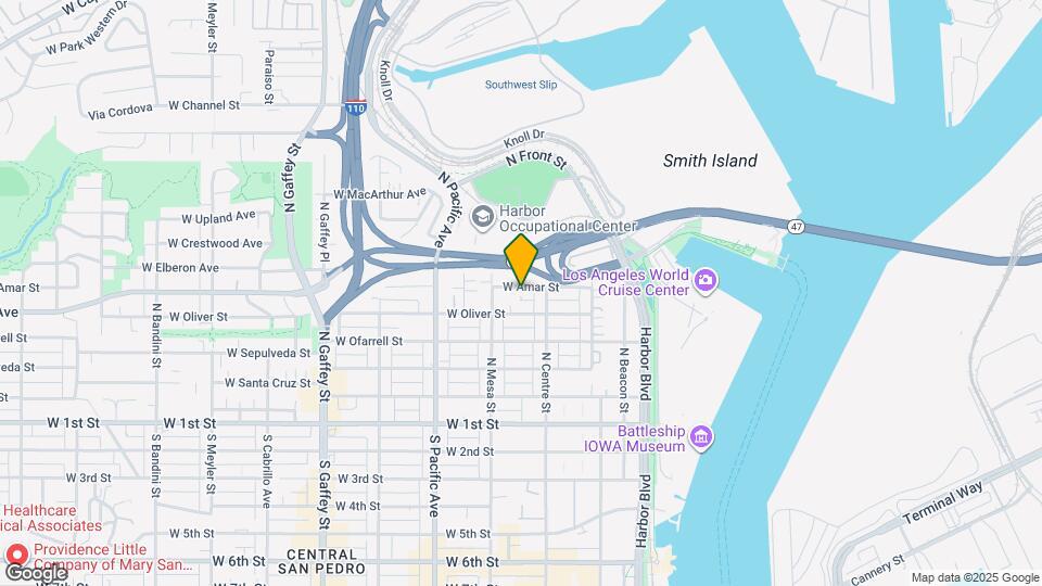 341 W Amar St Map and Location Details