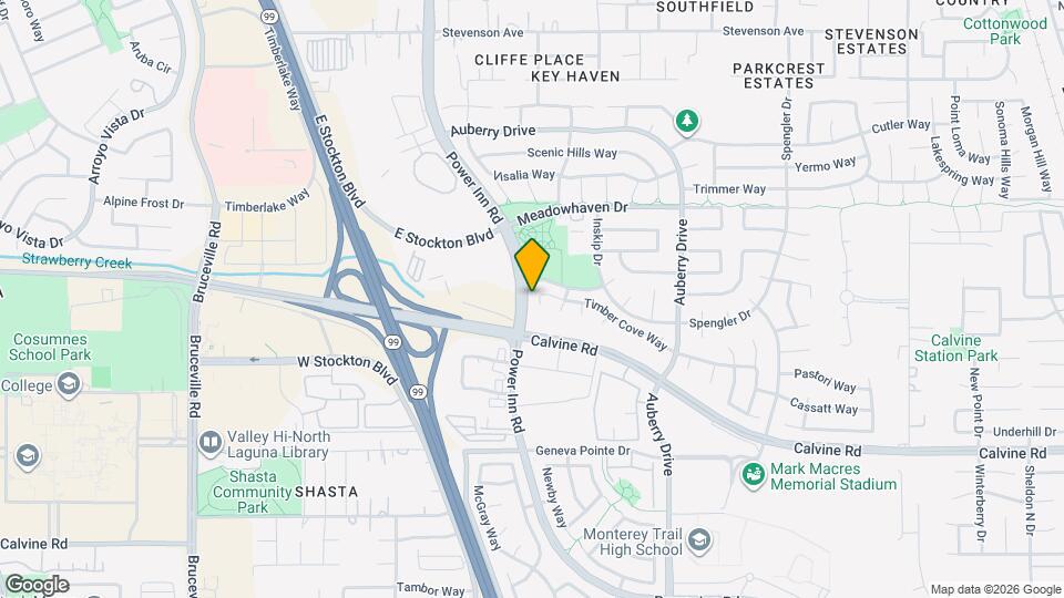 8167 Gualala Ct Map and Location Details