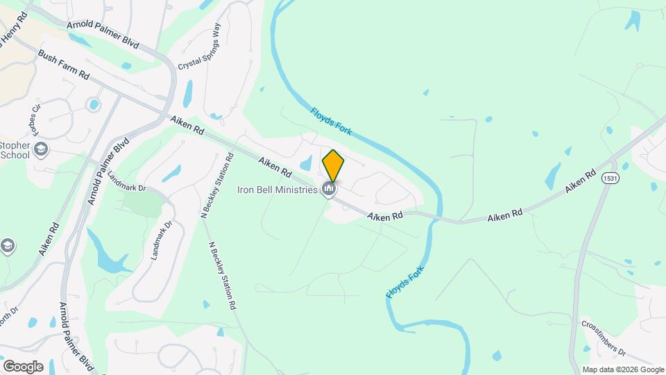 15926 Long Meadow Way Mapa y Detalles de la Ubicación