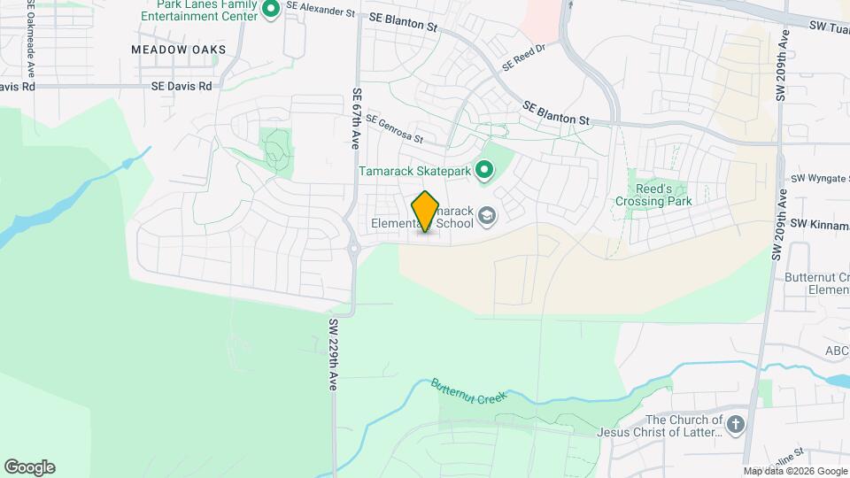 6986 SE Frasier Ln Map and Location Details