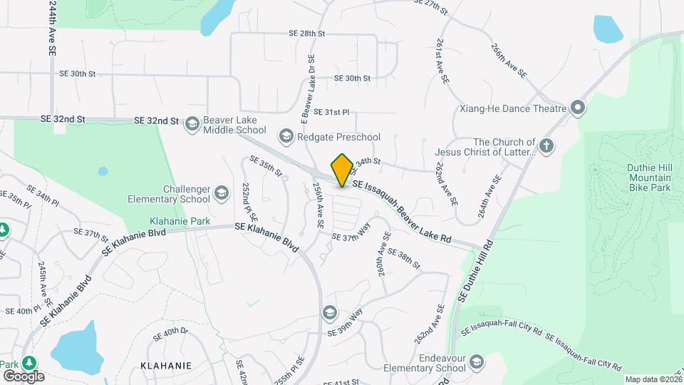 25728 SE 35th Pl Map and Location Details