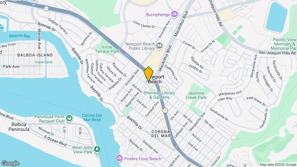 702 Begonia Ave-Unit -702 Map and Location Details