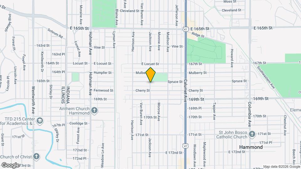 6805 Jackson Ave Map and Location Details