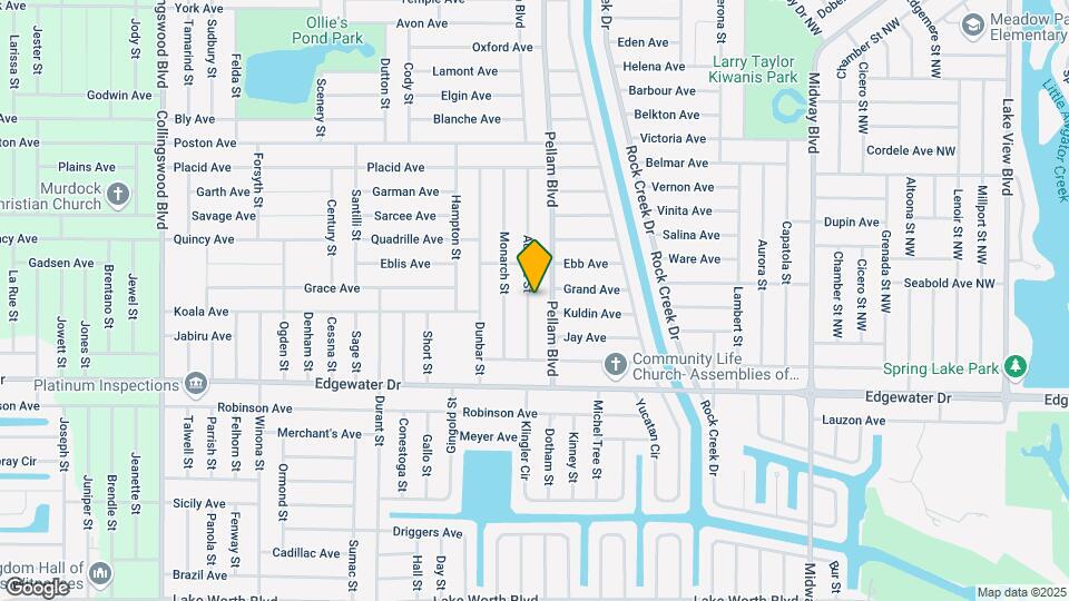 3432 Audette St Map and Location Details
