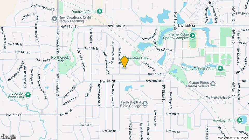 2009 NW Hickory Ln Map and Location Details