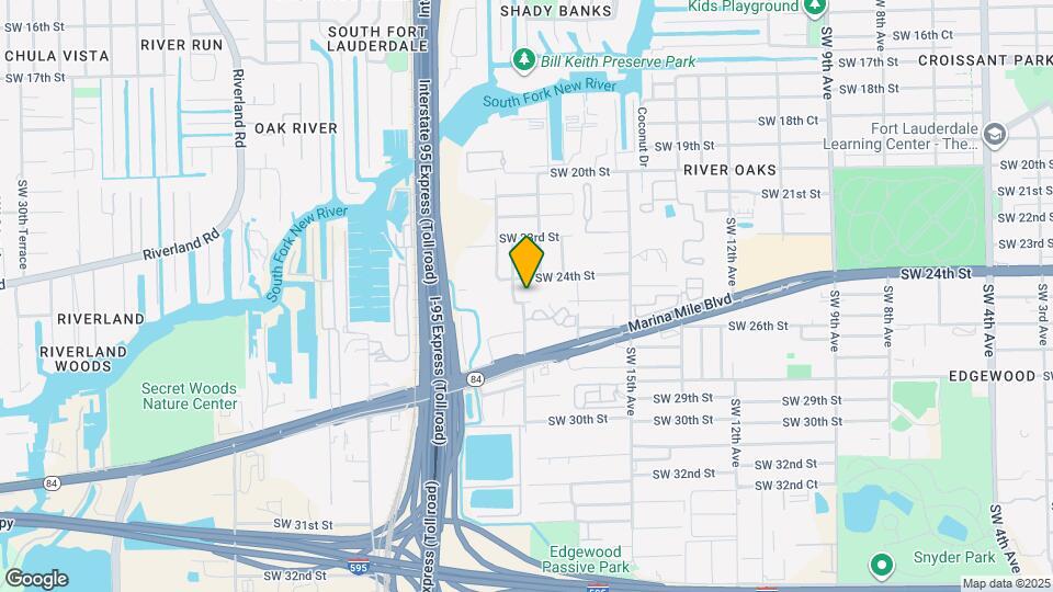 1851 SW 25th St Map and Location Details