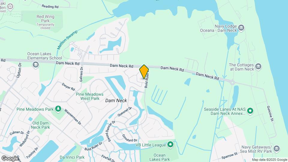 606 Ocean Lakes Dr Map and Location Details