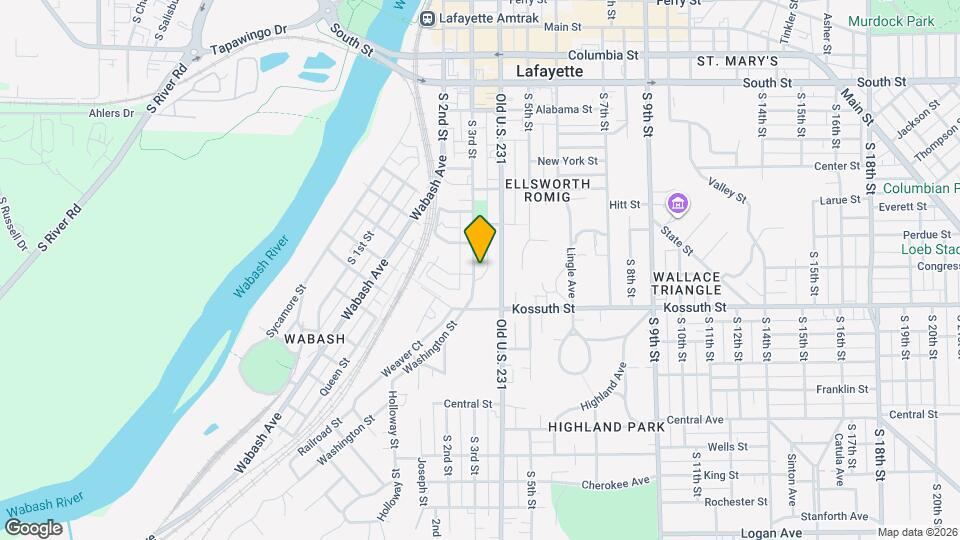 549 S 3rd St Map and Location Details