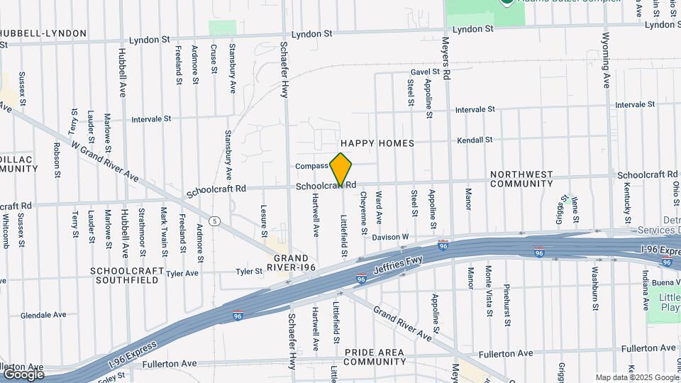 13411 Littlefield St Map and Location Details