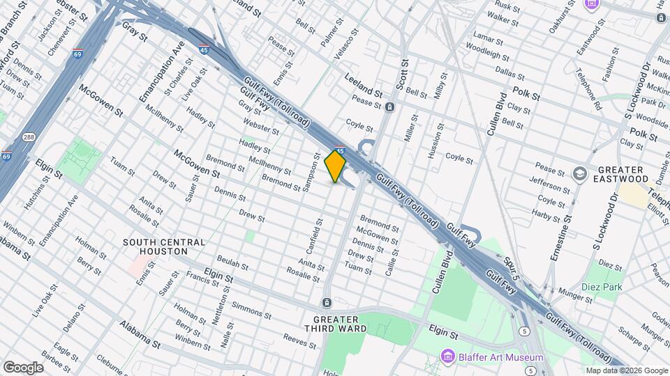 2311 Canfield St Map and Location Details