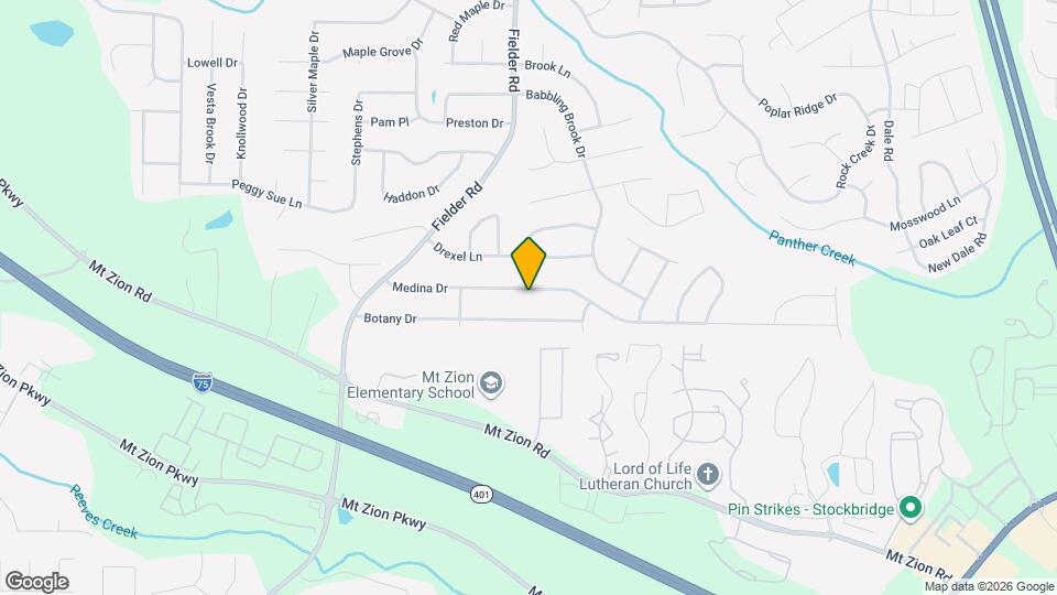 3017 Medina Dr Mapa y Detalles de la Ubicación