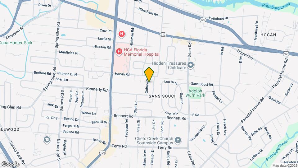 2131 Goltare Dr Map and Location Details