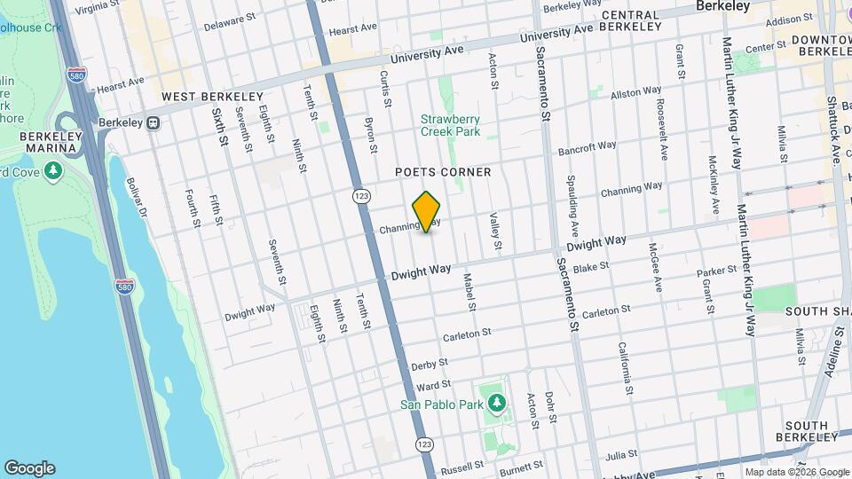 2416 Browning St Mapa y Detalles de la Ubicación