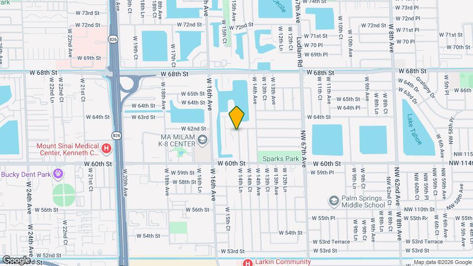 6174 W 14th Ln Map and Location Details